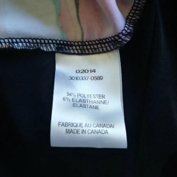 Laura Draped Top Shirt, Vibrant Colors, L - Picture 7 of 7